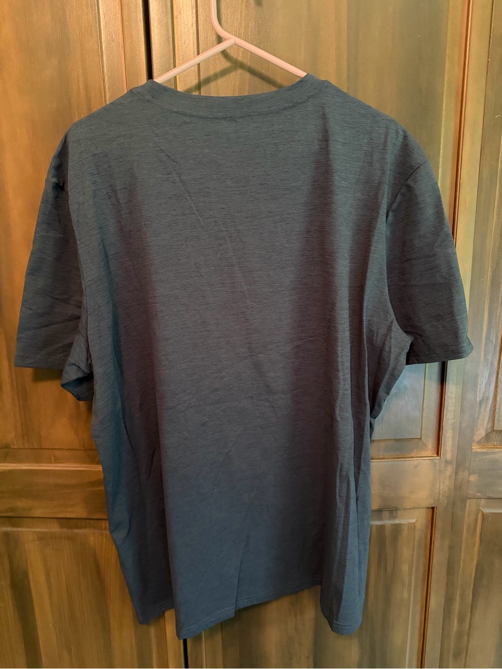Graphic Short Sleeve Tee - Charcoal with White Text - Picture 3 of 4